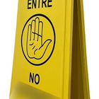 Placa De Sinalização Não Entre Bralimpia