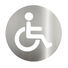 Placa De Sinalização Sanitário Acessível Biovis