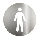 Placa De Sinalização Sanitário Masculino Biovis