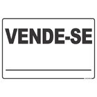 Placa De Sinalização Vende-se 20x30cm Pct Com 05