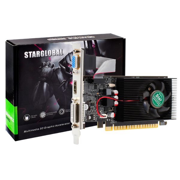 Placa De Video 4gb Gt730 Ddr3 128bit Vga/hdmi/dvi Gt730-graph