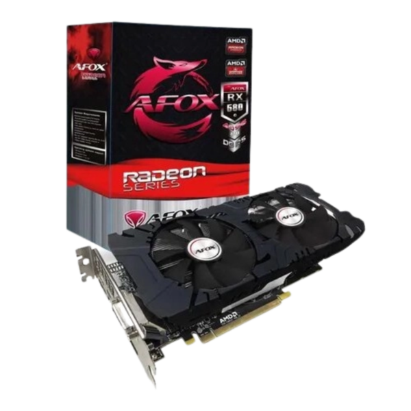 Placa De Vídeo Amd Afox Radeon Rx500 Series Rx580 8gb Gddr5
