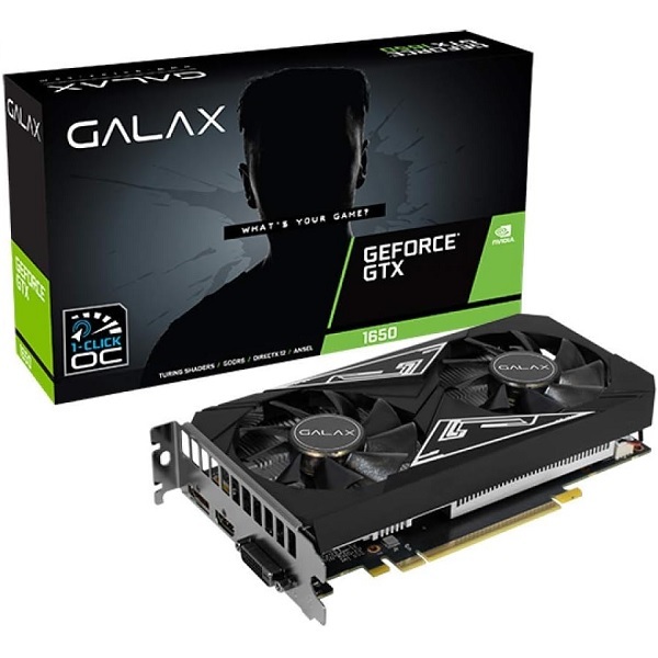 Placa De Video Nv Gtx1650 4gb Ex Plus G6 128b Galax 65sql8ds9