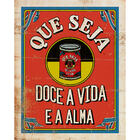 Placa Decorar Retro Vintage Que Seja Doce - Mdf