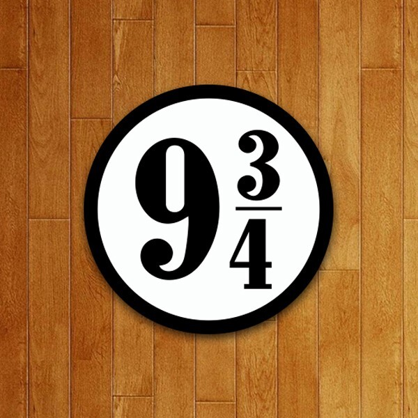 Placa Decorativa 9 3/4 V2