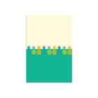 Placa Decorativa Abacaxis Meio a Meio 30x40cm