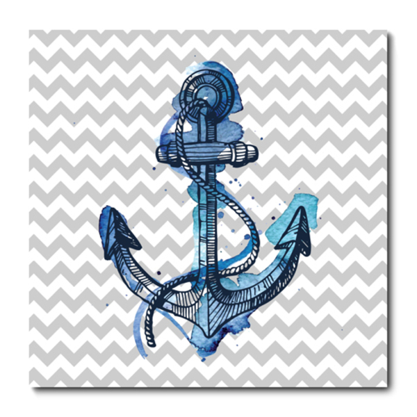 Placa Decorativa Ancora Marinheiro 1355plmk Leroy Merlin