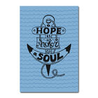 Placa Decorativa - Âncora - Marinheiro  - 1925plmk