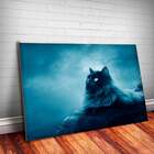 Placa Decorativa Animais 55 Gato Mdf 30x45cm