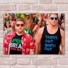 Placa Decorativa Anjos Da Lei 3 Mdf 20x30cm