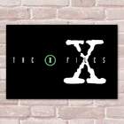 Placa Decorativa Arquivo X 2 Séries Mdf 20x30cm