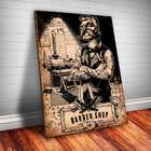 Placa Decorativa Barbearia 13 Barber Shop Mdf 30x45cm