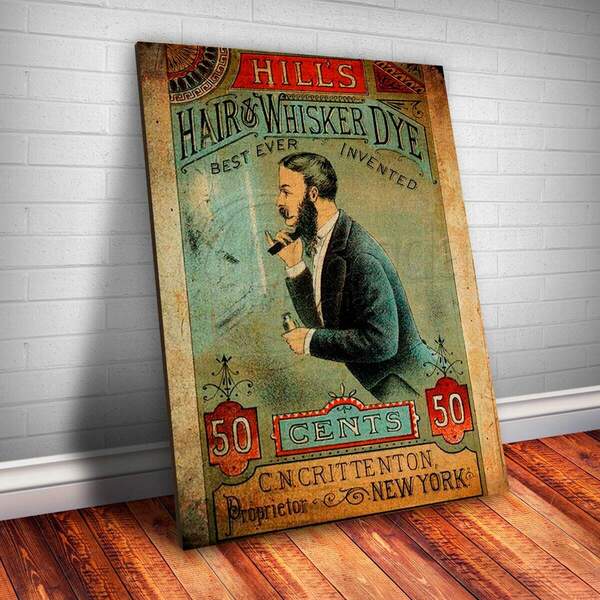 Placa Decorativa Barbearia 20 Retrô Mdf 30x45cm