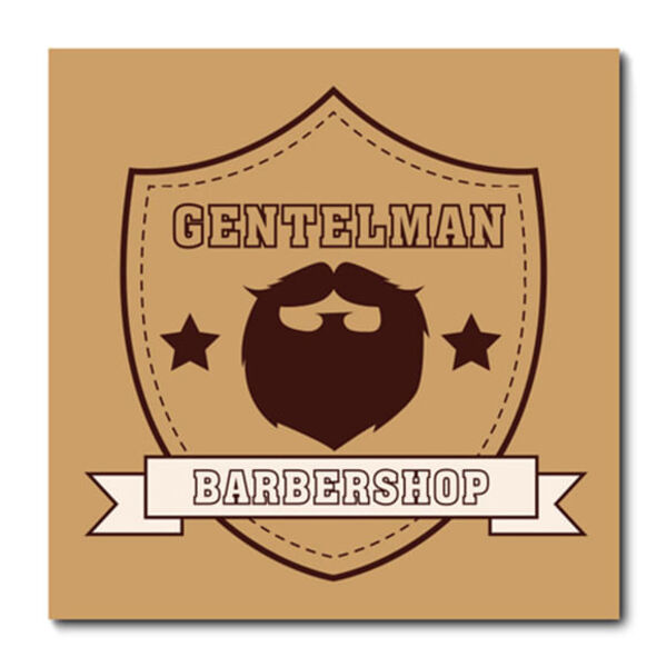 Placa Decorativa - Barber Shop - Barbearia - 0662plmk