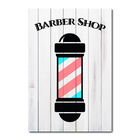 Placa Decorativa - Barber Shop - Barbearia - 1447plmk