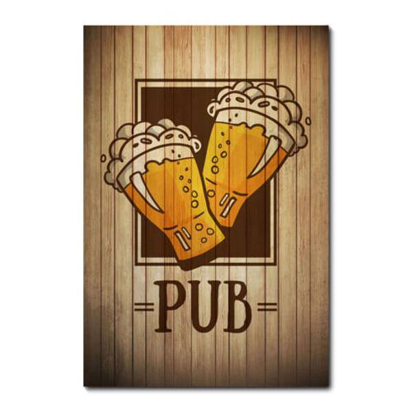 Placa Decorativa - Beer - Cerveja - 1696plmk