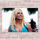 Placa Decorativa Britney Spears 3 Mdf 20x30cm