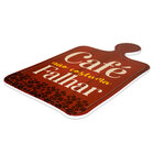 Placa Decorativa Café Cozinha Frase Recorte 35x22 Cm