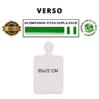 Placa Decorativa Café Cozinha Frase Recorte 35x22 Cm