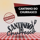 Placa Decorativa Cantinho Churrasco Madeira Garfo Cor Preta