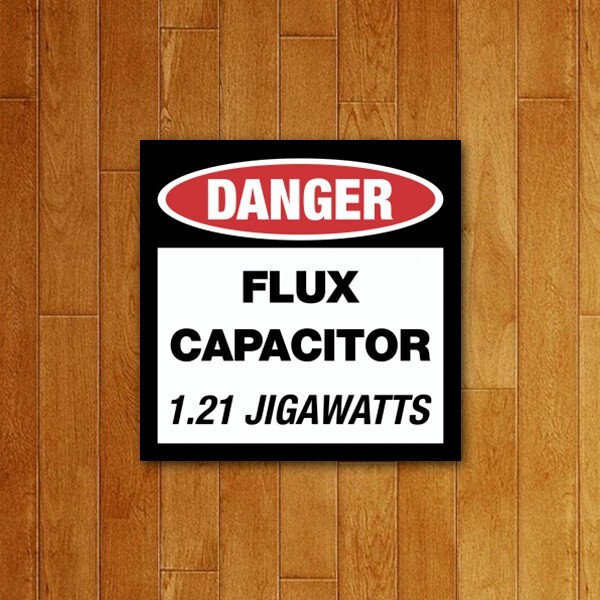 Placa Decorativa Capacitor De Fluxo