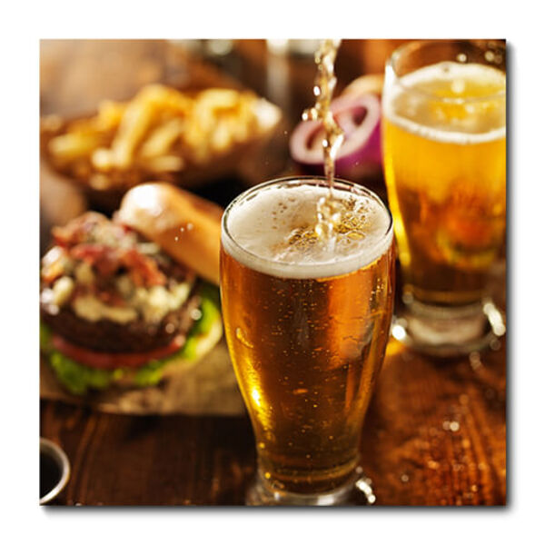 Placa Decorativa - Cerveja - 1190plmk