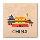 Placa Decorativa - China - 2132plmk