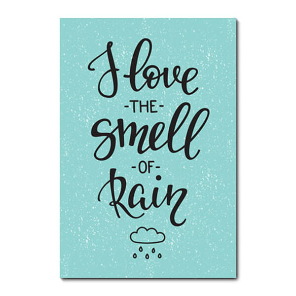 Placa Decorativa - Chuva - 1767plmk