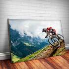 Placa Decorativa Ciclismo 2 Mdf 20x30cm