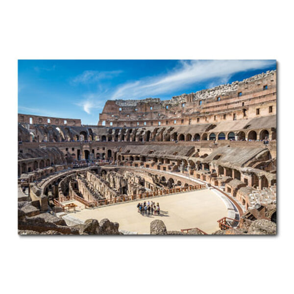 Placa Decorativa - Coliseu - Roma - 2236plmk