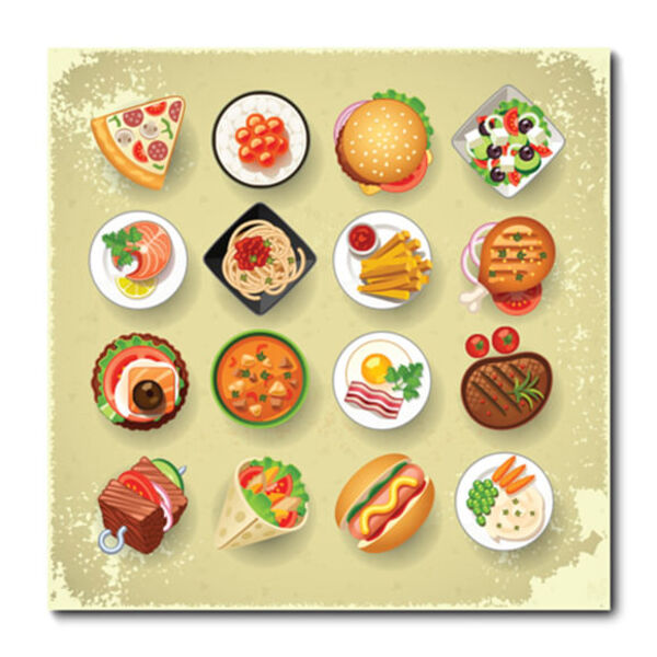 Placa Decorativa - Comidas - 0788plmk