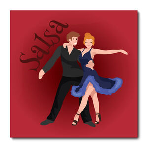 Placa Decorativa Danca Salsa 1512plmk Leroy Merlin