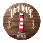 Placa Decorativa De Parede Em Resina - Light House