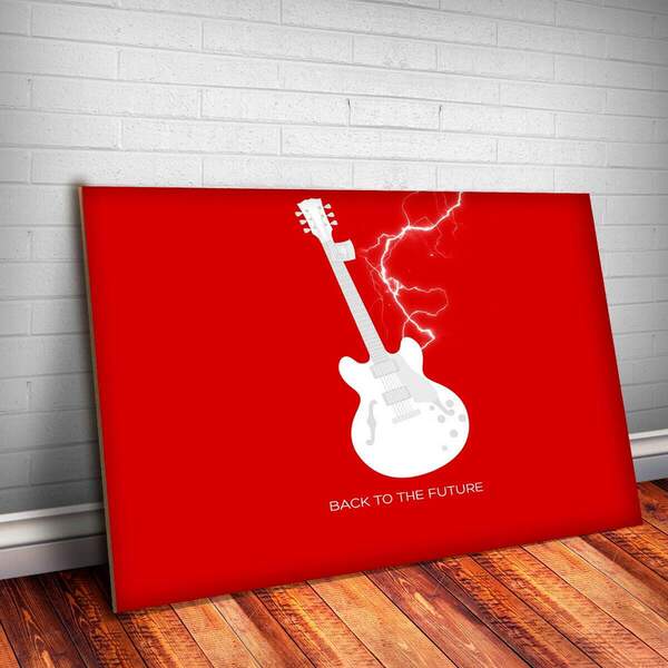 Placa Decorativa De Volta Para O Futuro 2 Mdf 30x45cm