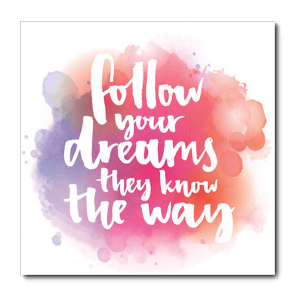 Placa Decorativa - Dreams - 1633plmk