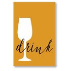 Placa Decorativa Drink