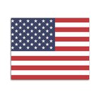 Placa Decorativa Em Mdf Bandeira Dos Estados Unidos 30x40