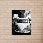 Placa Decorativa Em Mdf Carro Antigo Kombi 20x30