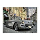 Placa Decorativa Em Mdf Carro De Luxo Animado 20x30