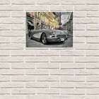 Placa Decorativa Em Mdf Carro De Luxo Animado 20x30