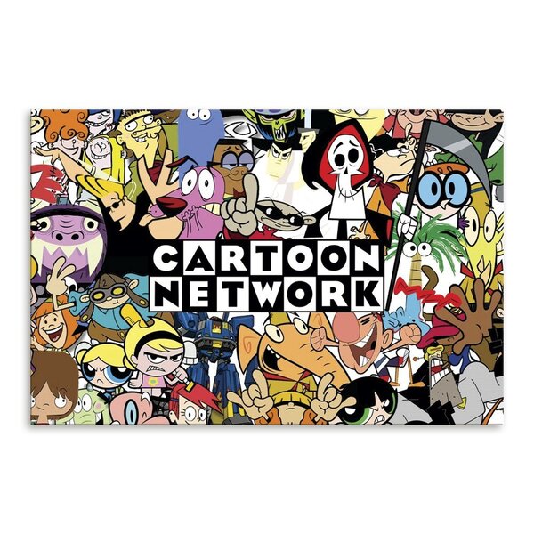 Placa Decorativa Em Mdf Cartoon Network 20x30