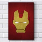 Placa Decorativa em MDF com 20x30cm - Modelo P13 - Homem de F