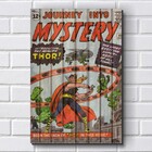 Placa Decorativa em MDF com 20x30cm - Modelo P375 - Gibi