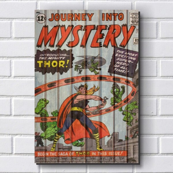 Placa Decorativa em MDF com 20x30cm - Modelo P375 - Gibi