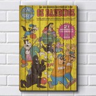 Placa Decorativa em MDF com 20x30cm - Modelo P388 - Gibi