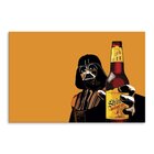 Placa Decorativa Em Mdf Darth Vader Drinks Shiner Bock 20x30