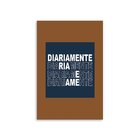 Placa Decorativa Em Mdf Diariamente Ria E Ame 20x30