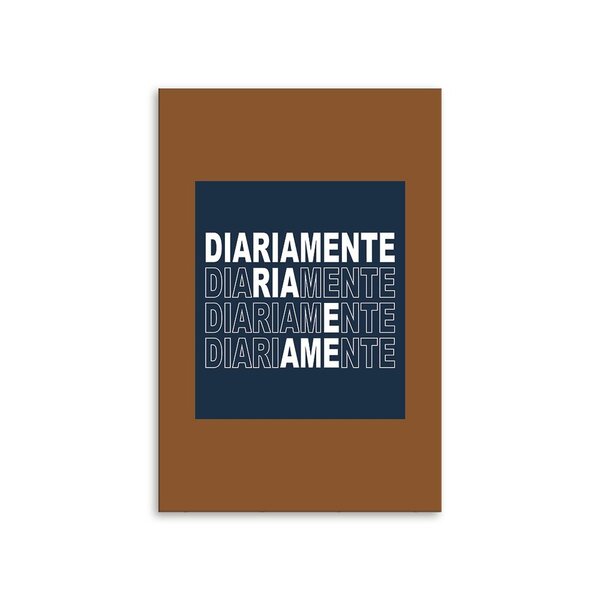 Placa Decorativa Em Mdf Diariamente Ria E Ame 20x30