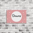 Placa Decorativa Em Mdf Dreams 20x30