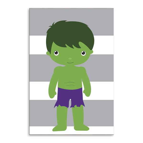 Placa Decorativa Em Mdf Hulk 20x30